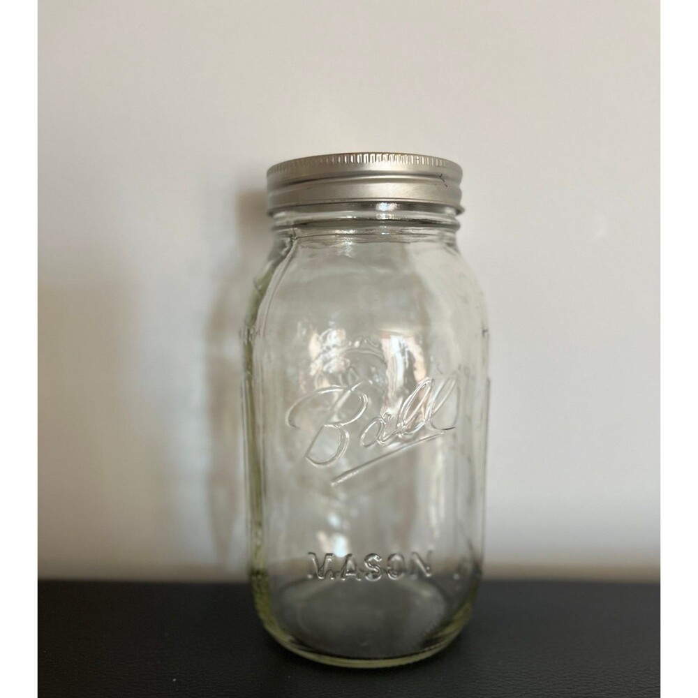 Ball SureTight Glass Mason Jar w/ Lid, 3 Cup - 24oz - 800ml